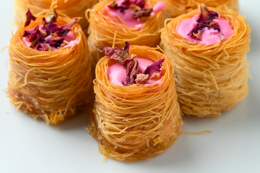 White Chocolate Rose Baklava