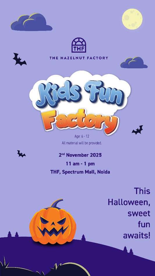 Kids Fun Factory – Halloween Special at The Hazelnut Factory (Noida)